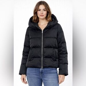Talbots Duck Down Jacket Black